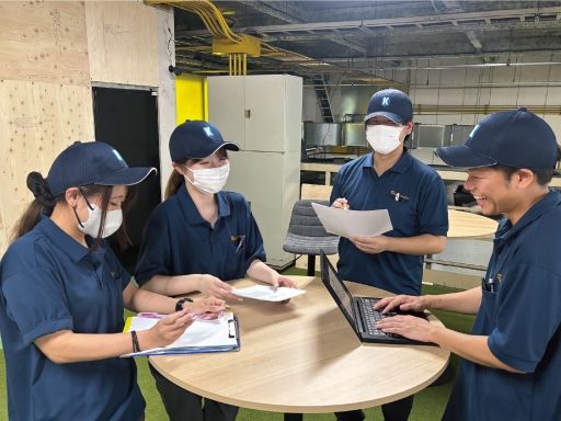 わからないことはすぐ聞けます