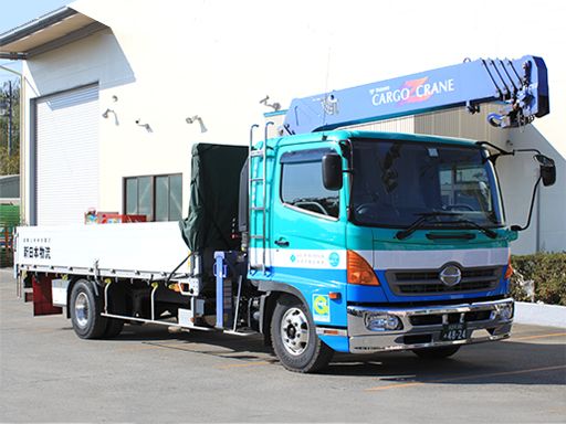 2t・4t・10t様々な車種があります