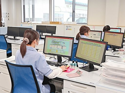 ダブルチェックの体制もバッチリ！