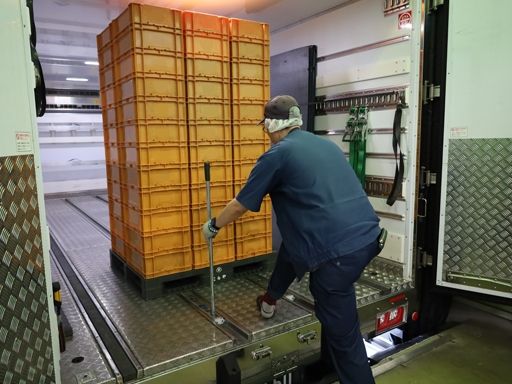ジョルダー仕様で積み込み作業もラクラク♪