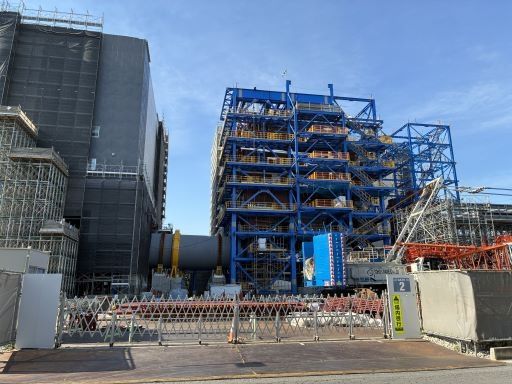 現在建設中のプラントです