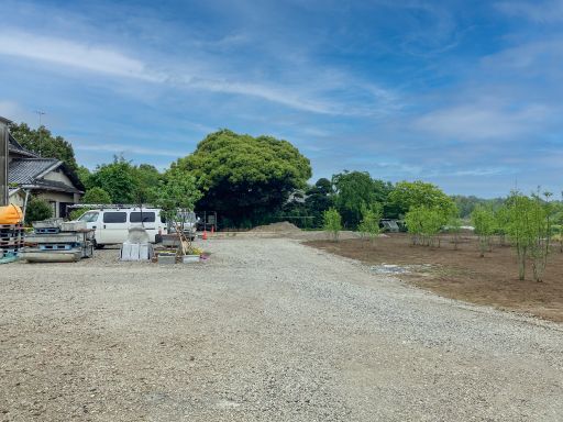 新車庫建設中！