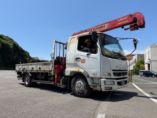 ユニック車です！